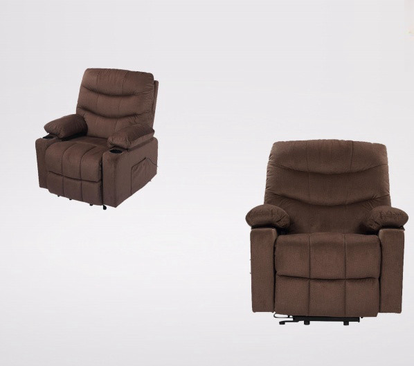 103.5CM Fashionable Adjustable Electric Recliner Leisure Fabric Furniture Elderly