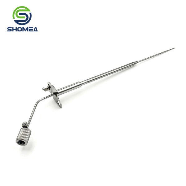 SHOMEA Medical-Grade Stainless Steel Adjustable Side-Sampling Probe with High Polishing
