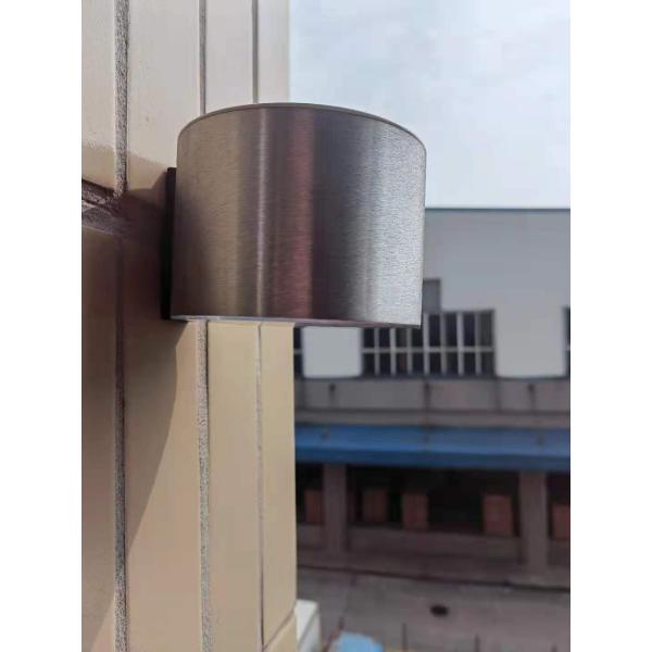 Outdoor Anthracite Solar Powered Garden Wall Lights 0.8W 2700K 6000K