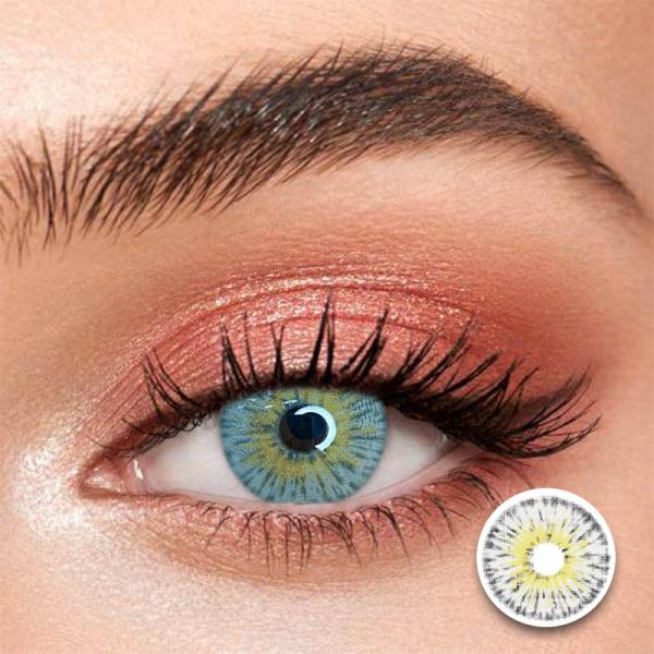 Cor grande New York das lentes de contatos de Cosplay dos olhos louca com 0 poderes