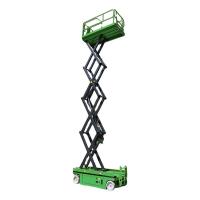 Plateforme d'accès autonome de 12 m 320 kg Plateforme de levage à ciseaux portable