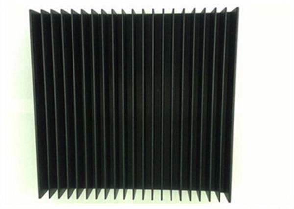 L'oxydation anodique en noir a expulsé les radiateurs en aluminium 500V carré - 800V