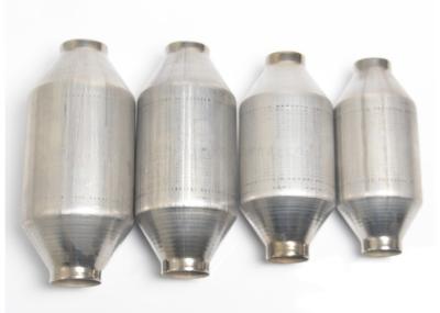 Euro 3/4/5 de conversor catalítico da exaustão do carro do padrão de emissão 51mm 57mm 64mm