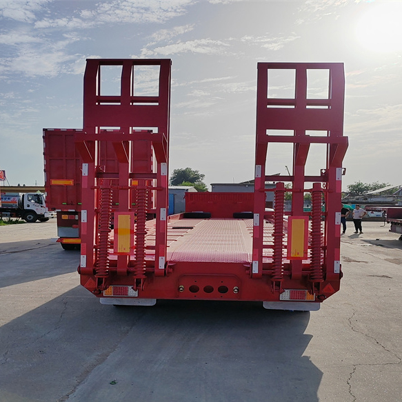 20ft 40ft Container FlatBed Towing Cargo Trailer Superlink Side Wall Semi Trailer