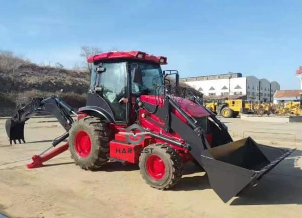 4WD poderosa retroexcavadora SAM388 con motor Cummins en venta en Jaimaca