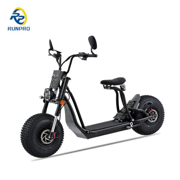 EEC COC homologado 1500W 2*1500W 60V Citycoco para viagens urbanas