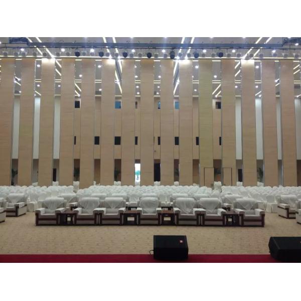 Paredes de división plegables del marco de aluminio incombustible para la sala de conferencias