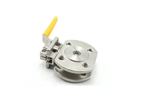 3 Inch 1 Piece Stainless Steel Valves Flanged Type Gas Ball Valve Hydraulic Power