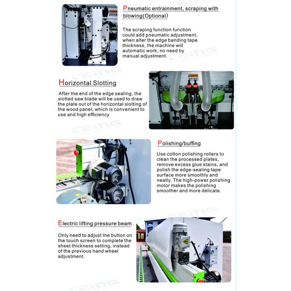 SKDT465 Edge Banding Machine from KDT with Fully Automatic Working Methods and 0.6Mpa