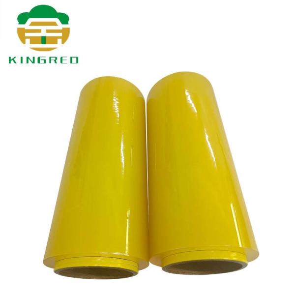 Película de embalaje de alimentos de color PVC transparente para alimentos frescos