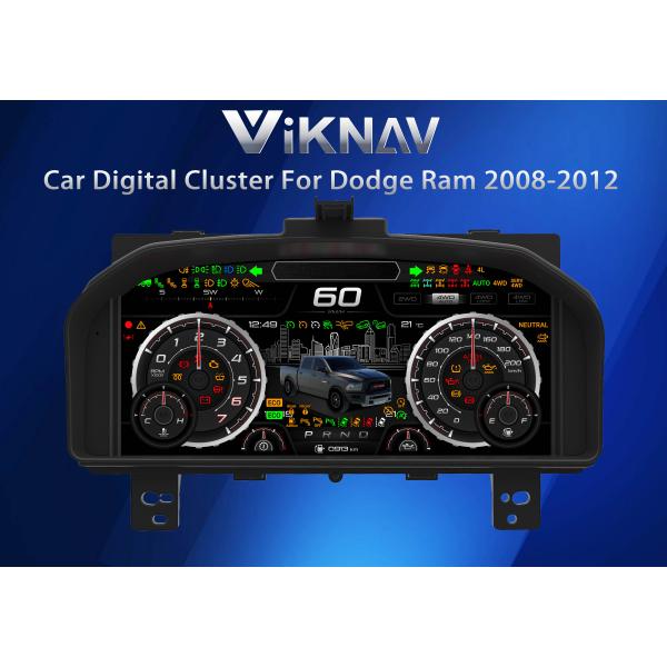 VIKNAV Цифровой кластерный автомобиль скоростной счетчик для Dodge Ram 1500 2500 3500 2008-2012
