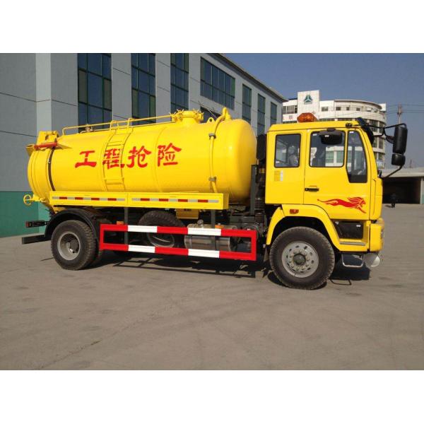 336/371HP Sinotruk 6x4 Vacuum Sewage Suction Truck Euro II Emission Standard