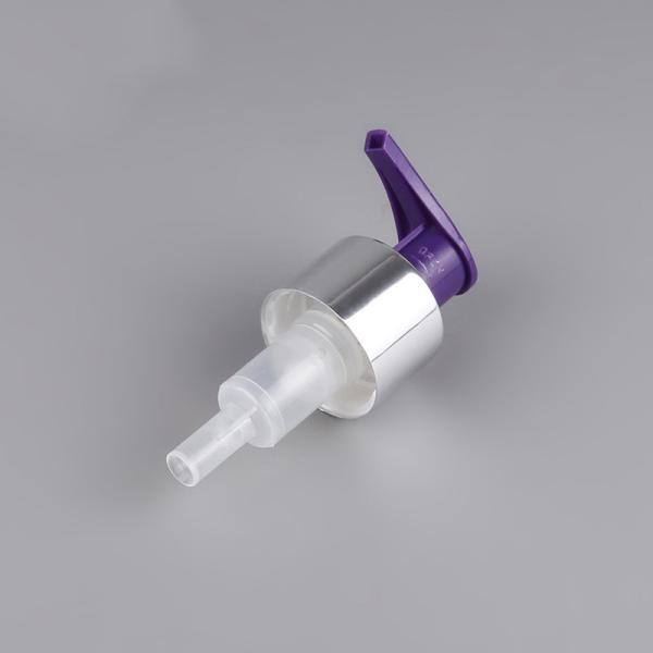 Aluminum Purple Lotion Dispensing Pump 28/410 Body Wash