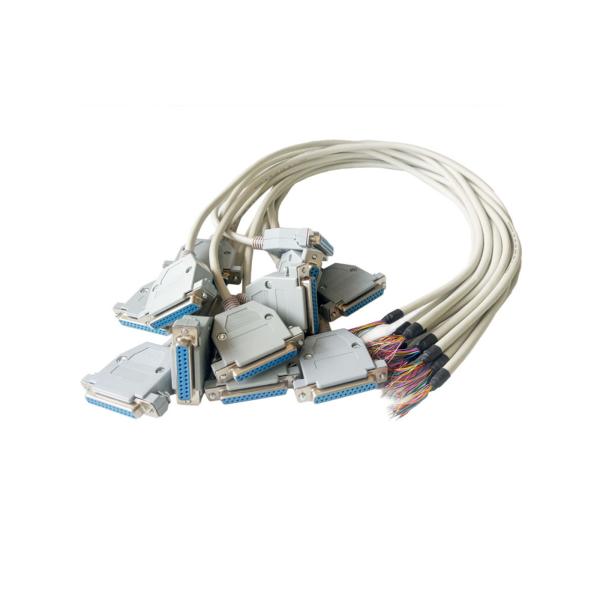 30АВГ 80мм собрание кабеля ДБ25 и проводки