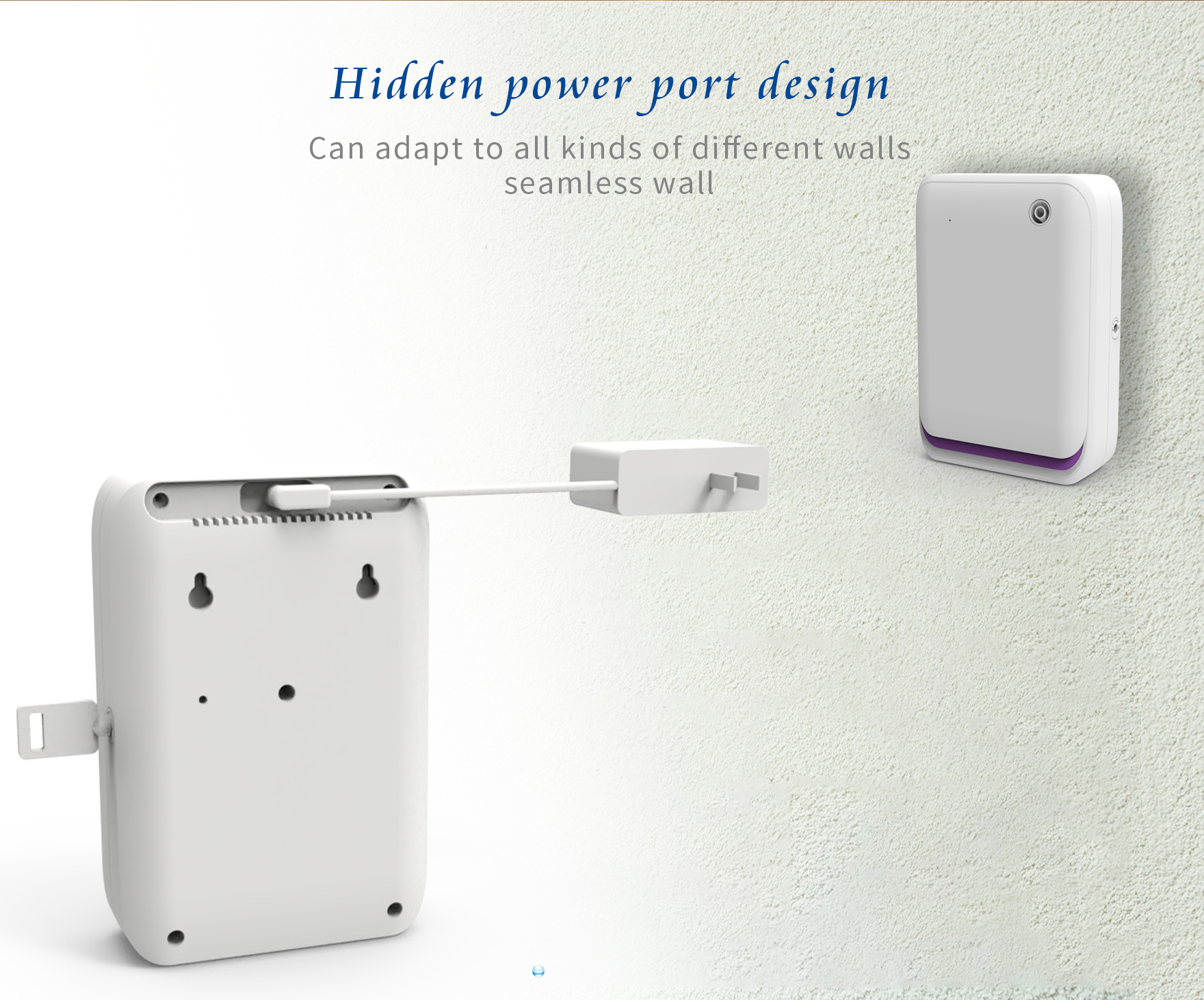 Ultra-Low Noise <38dB Aromatherapy Diffuser with 500m³ Coverage and 260ml Oil Capacity Essential Oil Diffuser