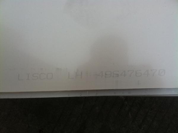 Stainless Steel 430 Sheet Hairline Surface , 430 SS Sheet NO.4 Finished
