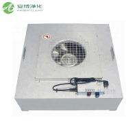 Unité de filtre à ventilateur FFU en acier galvanisé de taille personnalisée avec filtre HEPA
