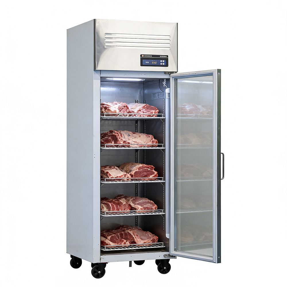 Commercial Upright Freezer with Digital Control Stainless Steel Construction and Frost Free Technology