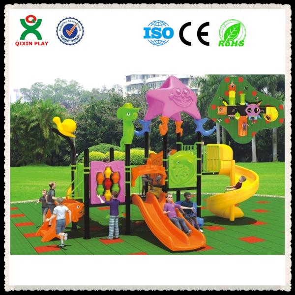 Outdoor playground safety surfacing rubber playground surface QX-050A