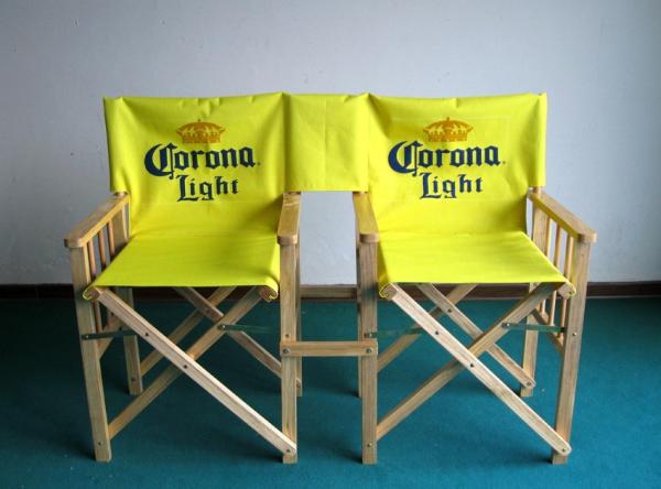 China LFurniture Double Seat Foldable Wooden Chair-5