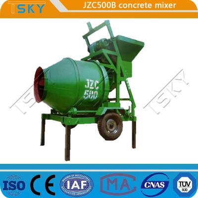 máquina concreta da mistura de 4320x2300x3800mm JZC 500B