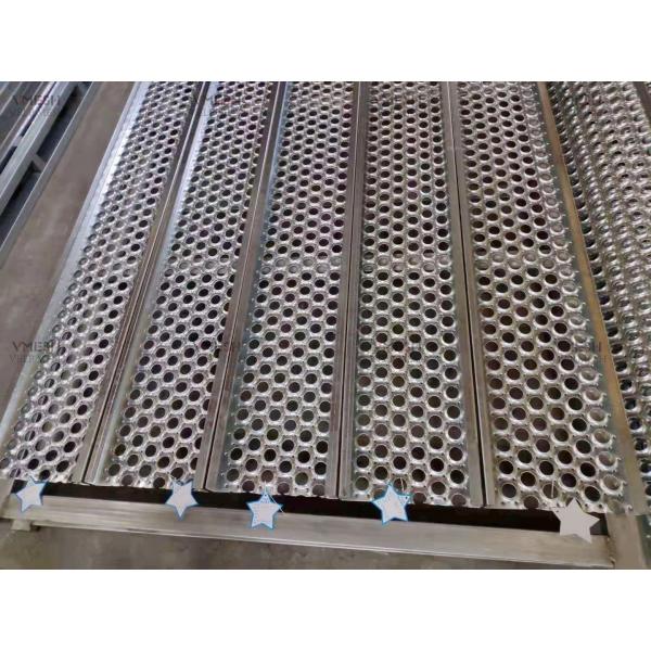 Алмазный отверстий крепление подшипник безопасности решетки алюминиевой пластины 300-600 мм