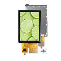 Polcd haute luminosité 500nit 2,8 pouces Écran LCD 240x320 IPS tout angle de vue CTP Affichage TFT tactile capacitif