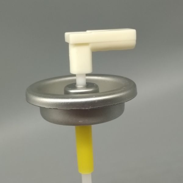Válvula dosificadora de vástago de plástico para ambientadores en aerosol en dispensadores automáticos de fragancia