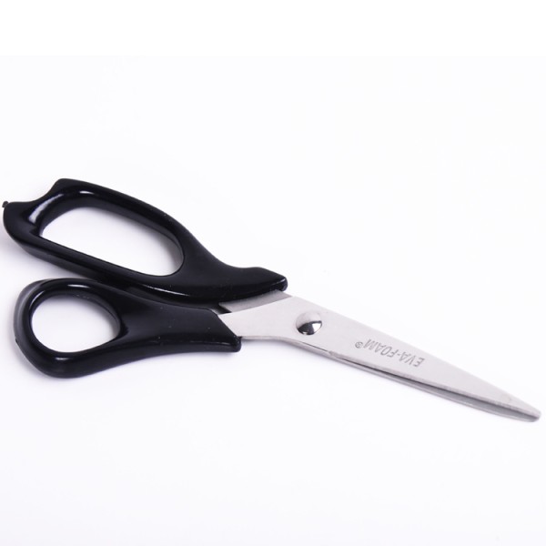 reliable quality carbon steel black student office scissors