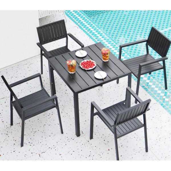Tea Break / Coffee Time / Eating Plastic Wood Outdoor Dining Sets
