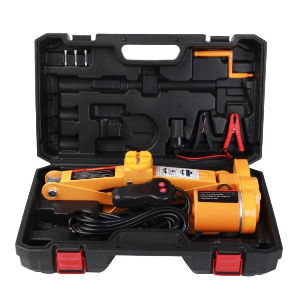 O isqueiro 3 Ton Scissor Jack Electric Car do cigarro Scissor o elevador com chave de impacto