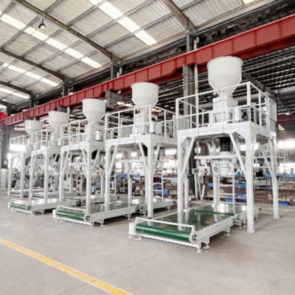 Automatic 50 kg Bag Packing Machine for Fertilizer Sand Cement Rice Soda Pellet Bagging Machine