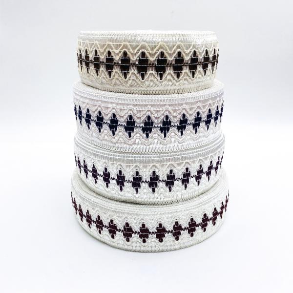 Jacquard Sports Durable 100% Polyester Home Textile Shoes Bags Garment jacquard jacquard ribbon
