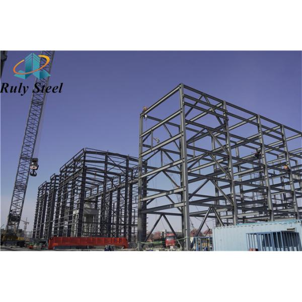 Prefab Steel Structure Workshop Portal Frame Q235B Q355B