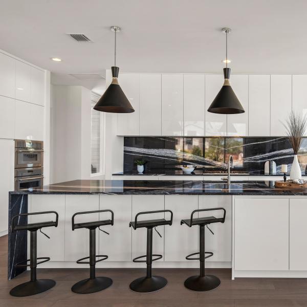 Home Kitchen Cabinets Modern Design High Gloss White Kitchen Cabinets For Sale