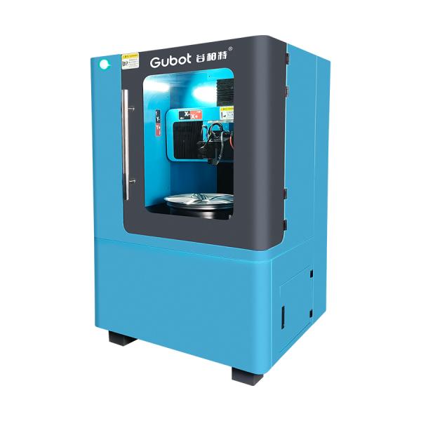 CNC Wheel Repair Machine with 630mm Spindle Length, 0.001mm Positioning Accuracy, and 10T Working Pressure for Alloy Wheel Restoration
