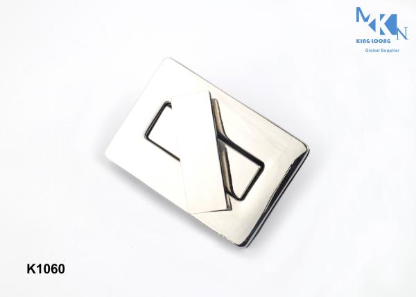 Decorative Metal Bag Twist Lock For Handbag 35mm Size Pattern Design K1060