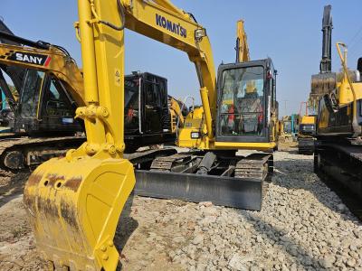 Japão Mini Digger Usado PC70-8 7 Ton Mini Excavator Crawler ISO