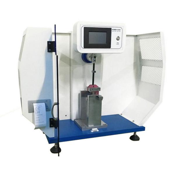 LCD Controller Charpy Impact Universal Material Testing Machine Built In Printer For Plastics
