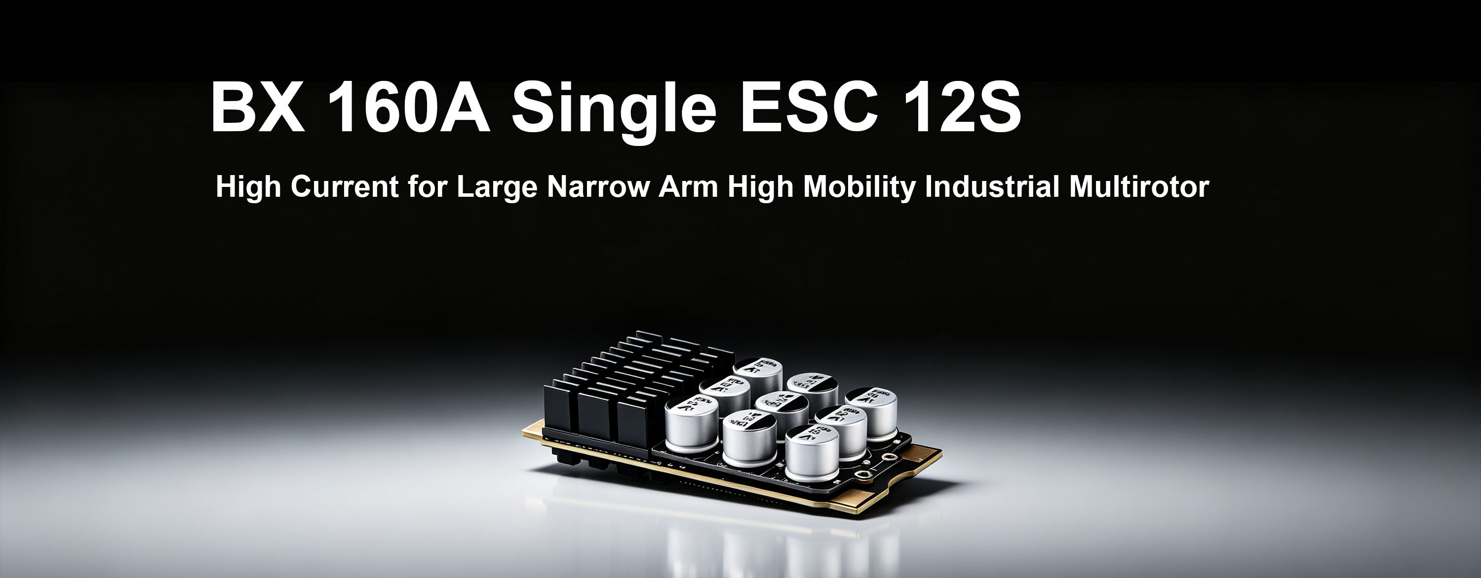 ZTW BX 160A Single ESC 12S High Current for Large Narrow Arm High Mobility Industrial Multirotor