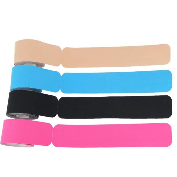 Multi Colored 5N Kinesiology Sports Tape Waterproof Breathable With Acrylic Gel