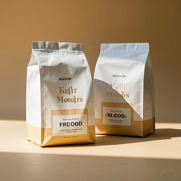 Commercial-Grade Reusable Mylar Pouches - Safe Bags For Coffee Beans/Dried Snacks