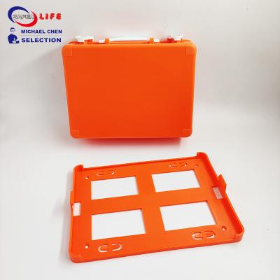 Caixa do lembrete da medicamentação de Kit Empty Supply Wall Mount dos primeiros socorros do curso