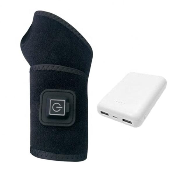Weightlifting Heated Wrist Band 5v Battery Protect for Right Hand