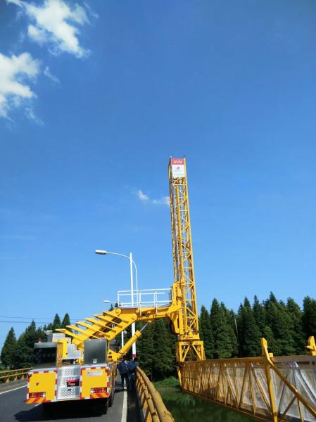 High Efficient Under Bridge Access Platforms With Hydrostatic Drive VOLVO 8x4