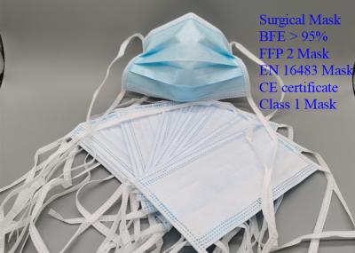 Earloop Style Surgical Medical Mask For Helping Limit Germs Spread Single Use