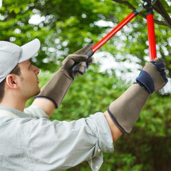 Садовые перчатки Спандекс микроволокно Противопробиваемое защитное устройство Садовые защитные перчатки