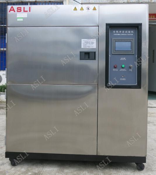 87L Air to Air 3 ozone Thermal Shock Test Chamber for Metal Plastics Rubber