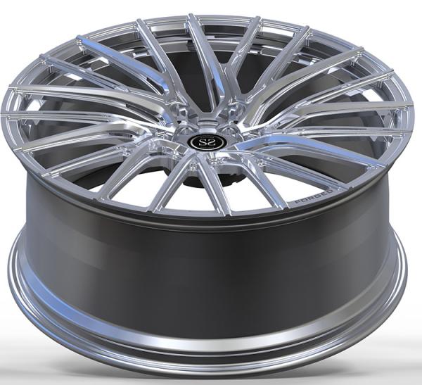 21x9.5 /21x12 Polished Rims For Porsche Turbo