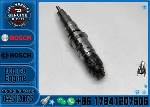 Injetor Bosch 0445120075 2855135 504128307 para Holanda T7 T6 Iveco FIAT